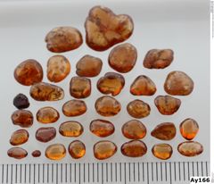 Foto von Granat (Grossular, Hessonit) (NHMW-MIN-Ay166)